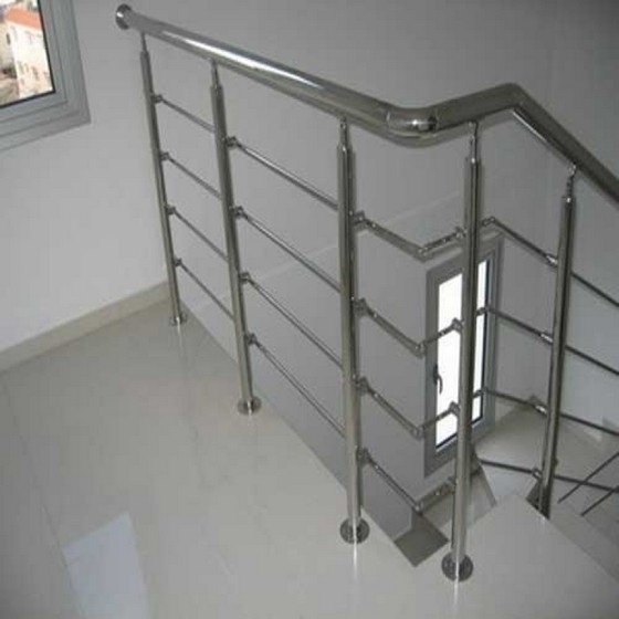 Guarda Corpos Escada Inox Ubatuba - Guarda Corpo de Inox Vidro